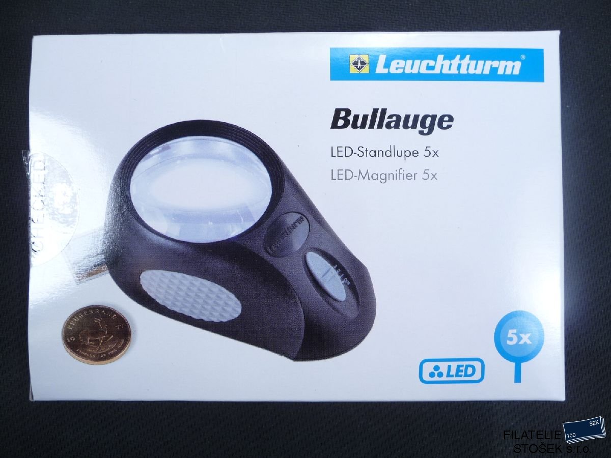 Světelná lupa Bullauge 5x - LED