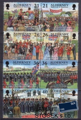 Alderney známky Mi 0158-65