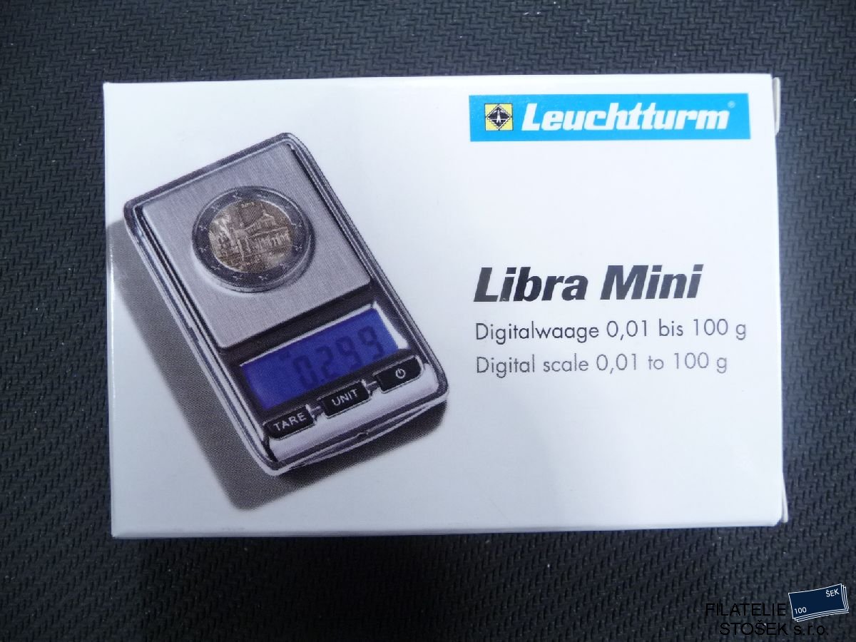 Digitální váha na mince Leuchtturm Libra mini