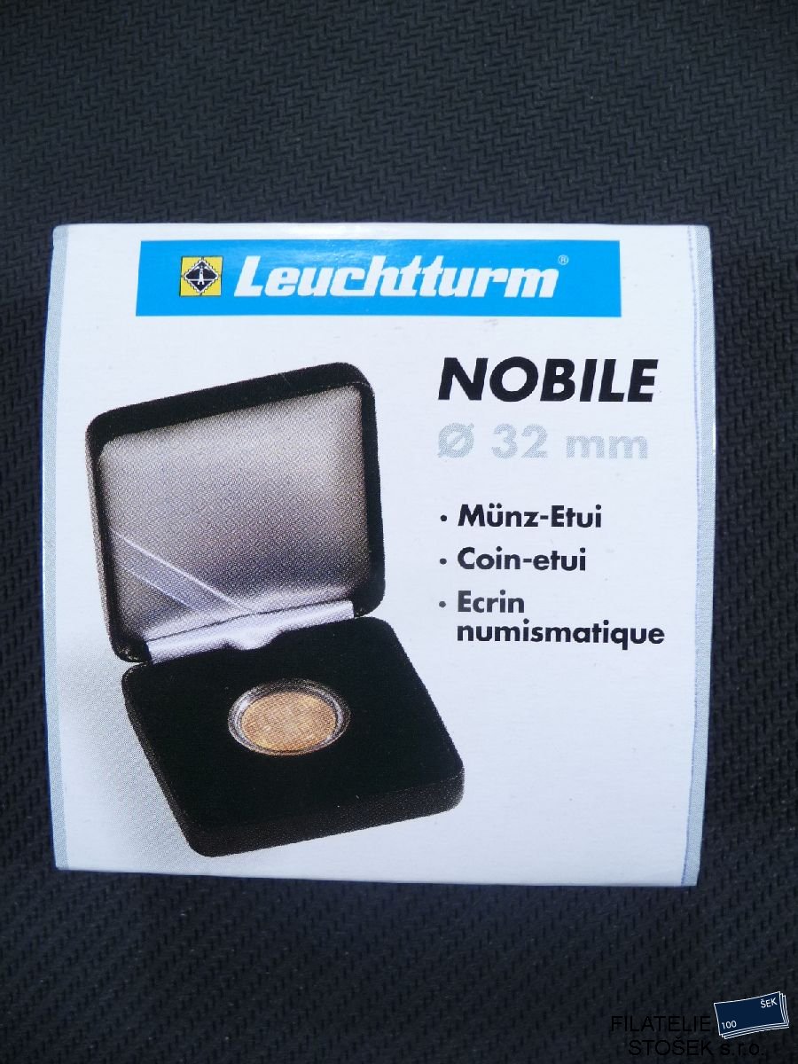 Kovové mincovní etue NOBILE 32 mm