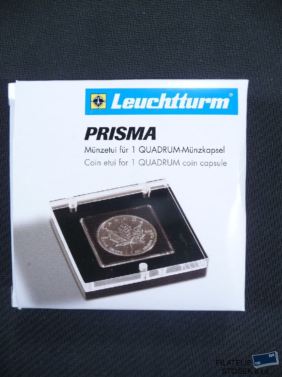 Plastová mincovní etue Quadrum 50x50 mm