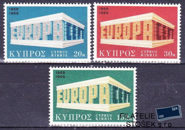 Kypr známky Mi 0319-21