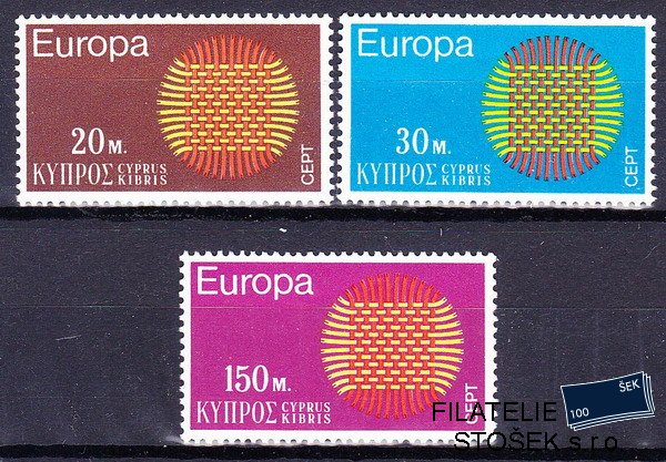 Kypr známky Mi 0332-4