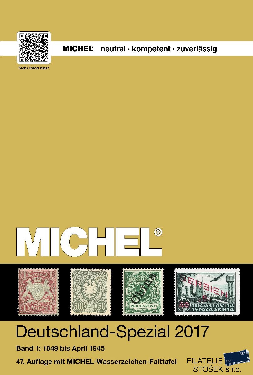 Katalog Michel - Deutschland Spezial 2017 - 1 Díl