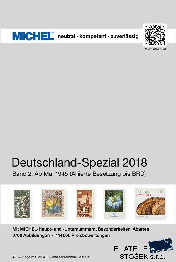 Katalog Michel - Deutschland Spezial 2018 - 2 Díl