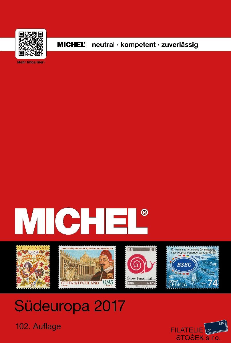 Katalog Michel - Südeuropa 2017 - Díl 3