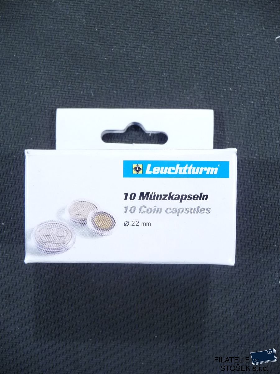 Bublinky na mince CAPS 22 - 4 Balení - 40 ks
