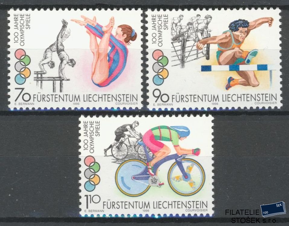 Liechtenstein známky Mi 1129-31