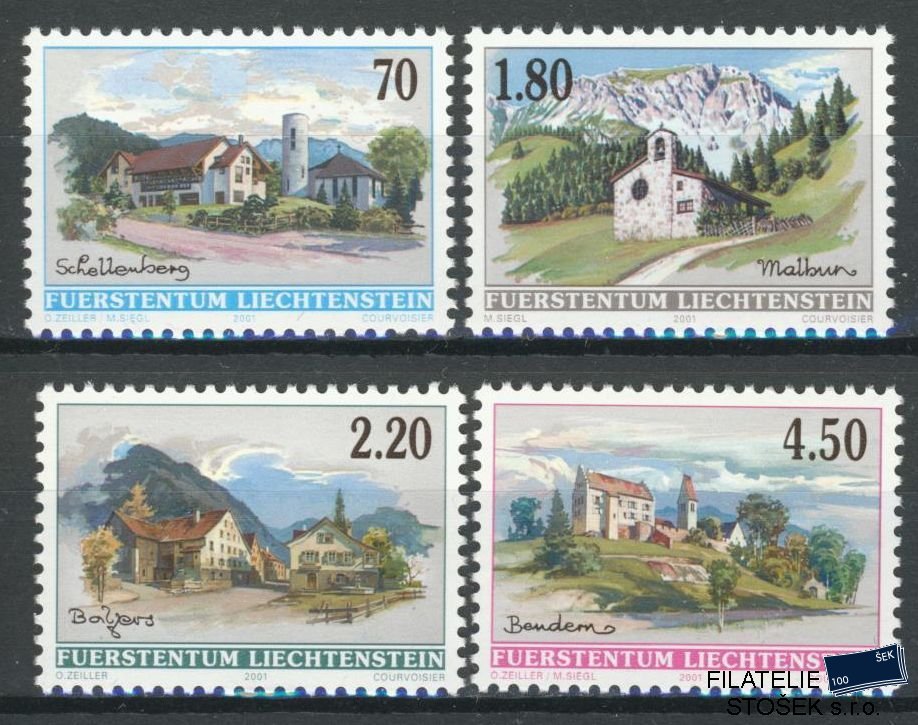 Liechtenstein známky Mi 1262-5