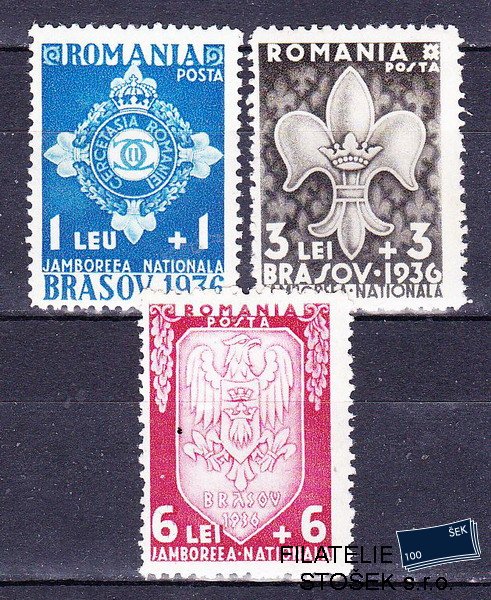 Rumunsko známky Mi 516-8