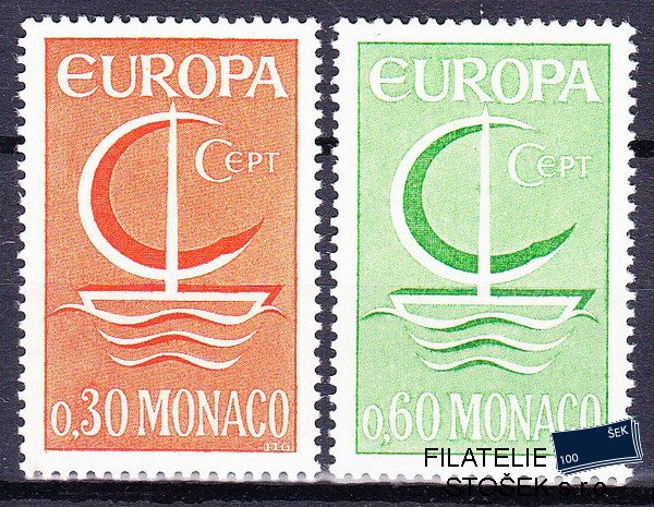 Monako známky Mi 0835-6