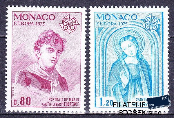 Monako známky Mi 1167-8