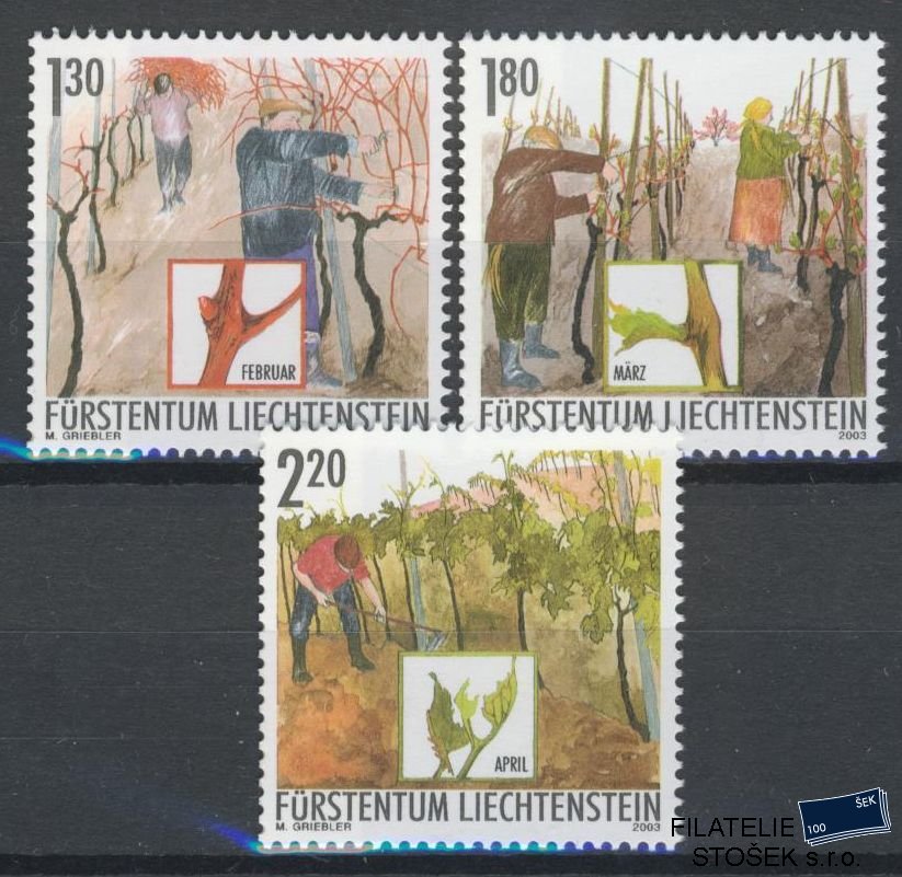 Liechtenstein známky Mi 1311-3