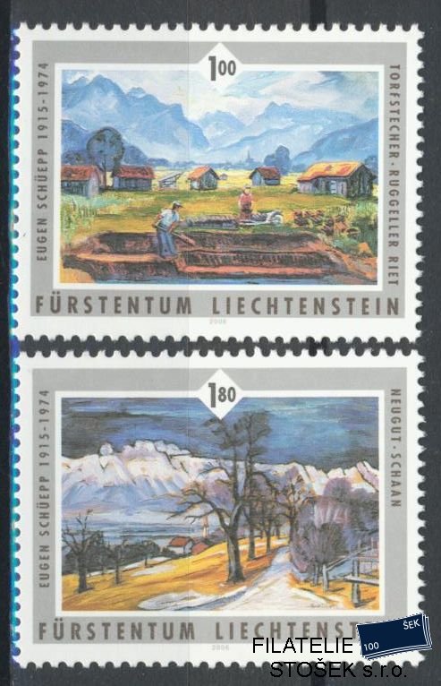 Liechtenstein známky Mi 1405-6