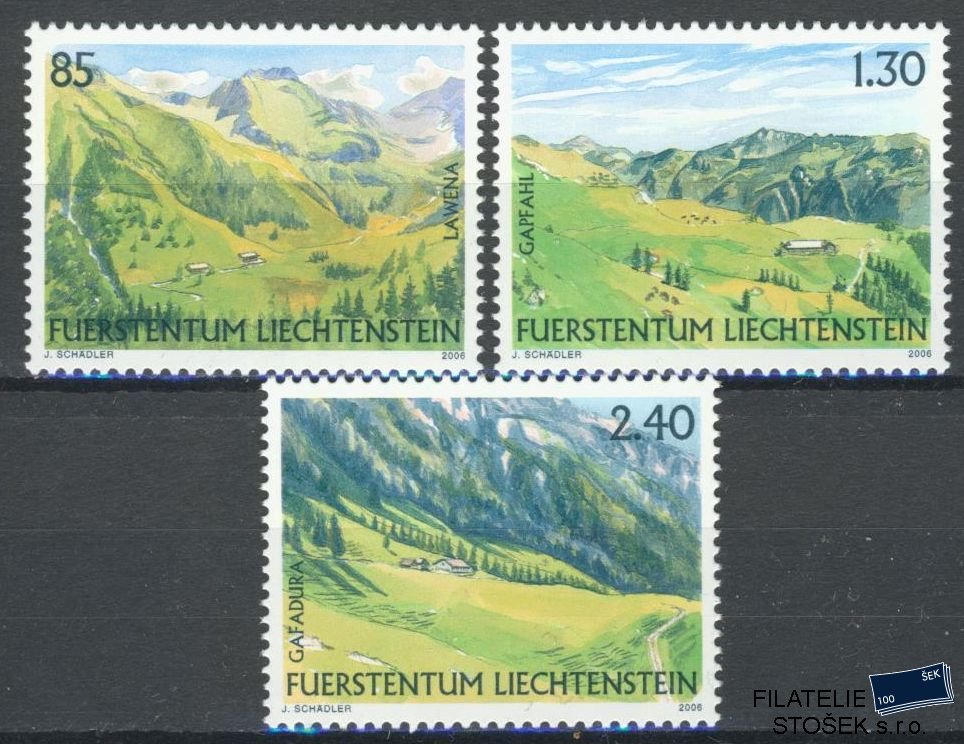 Liechtenstein známky Mi 1424-6