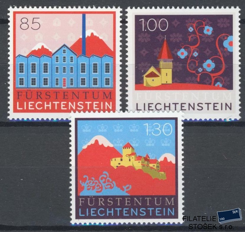 Liechtenstein známky Mi 1475-7
