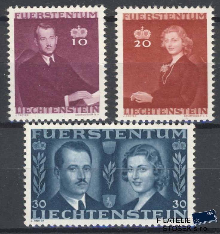 Liechtenstein známky Mi 211-3