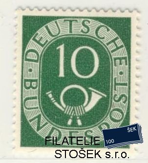 Bundes známky Mi 128