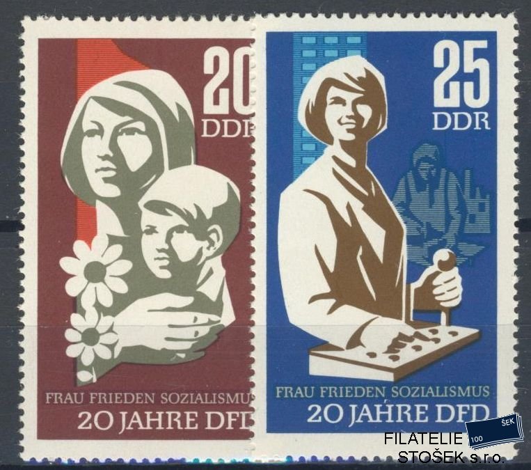 NDR známky Mi 1256-7