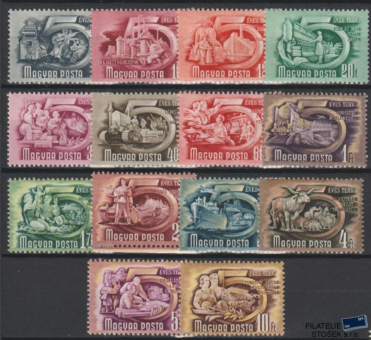 Maďarsko známky Mi 1069-82