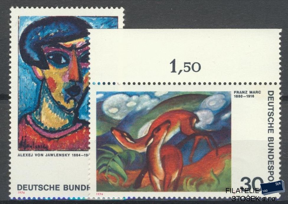 Bundes známky Mi 798-9