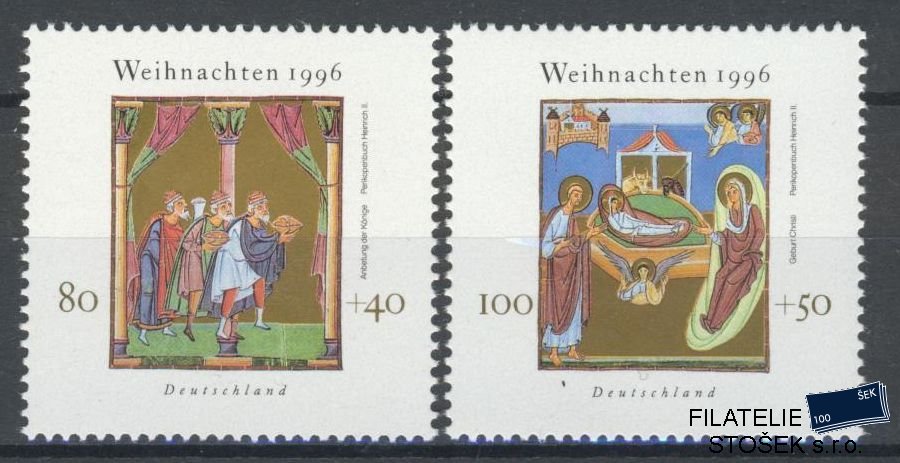 Bundes známky Mi 1891-2