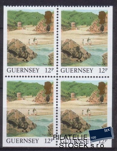 Guernsey Mi 0413 Dl+Dr spojka