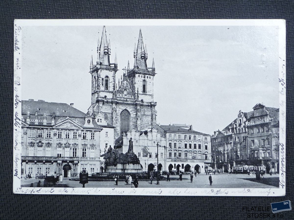 Pohlednice - Praha - Staroměstské náměstí