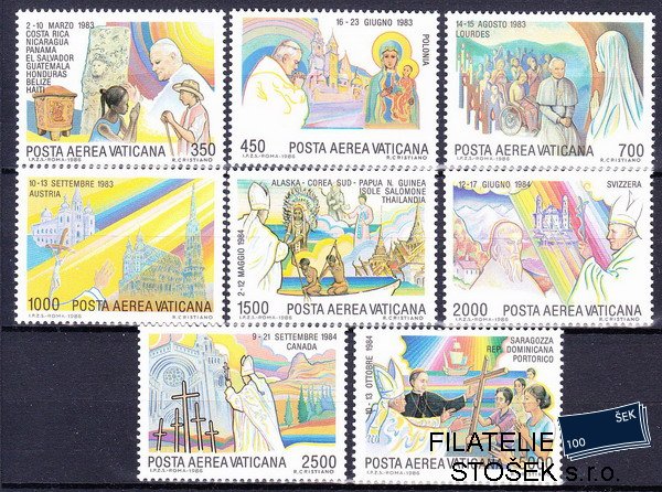 Vatikán známky Mi 0899-906