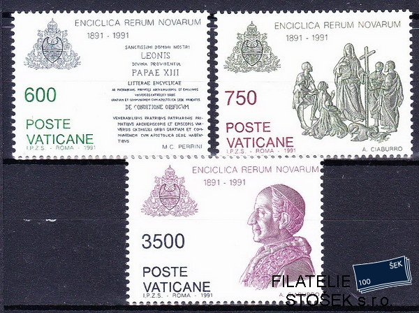 Vatikán známky Mi 1035-7