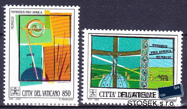 Vatikán známky Mi 1116-7