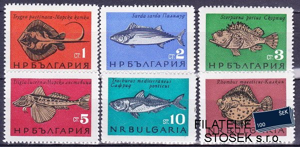 Bulharsko známky Mi 1542-7