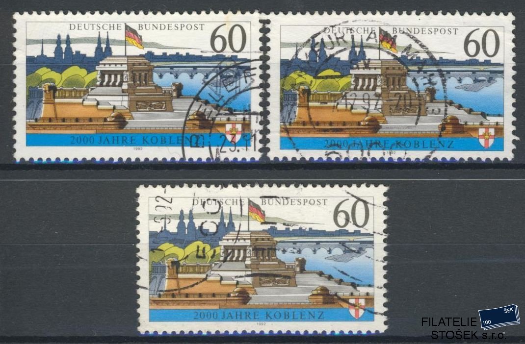 Bundes známky Mi 1583 X+Y