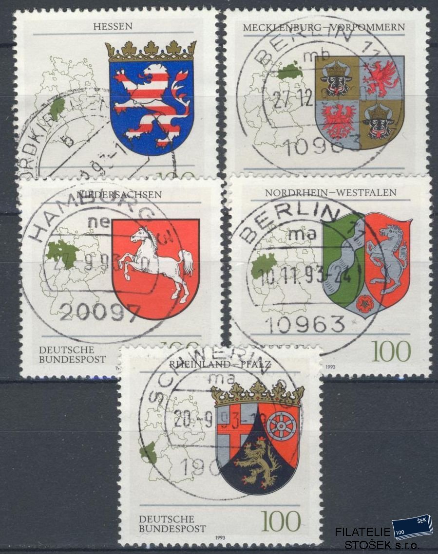 Bundes známky Mi 1660-4
