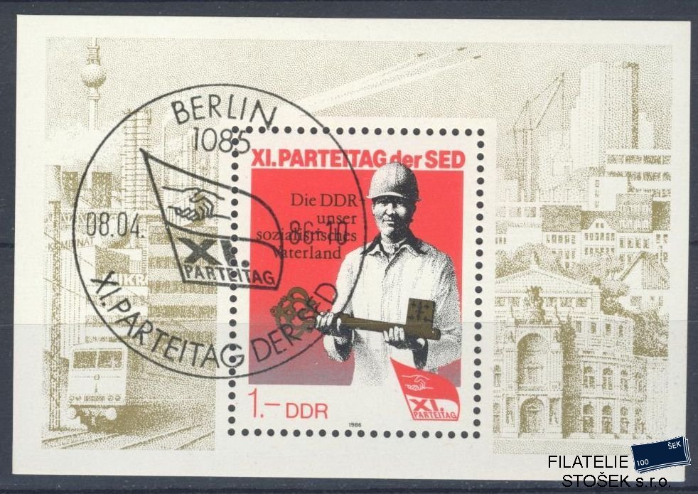 NDR známky Mi 3013 (Bl.83)