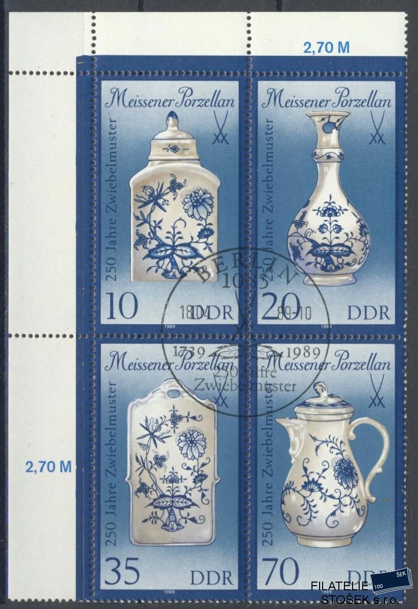 NDR známky Mi 3241-4 II St