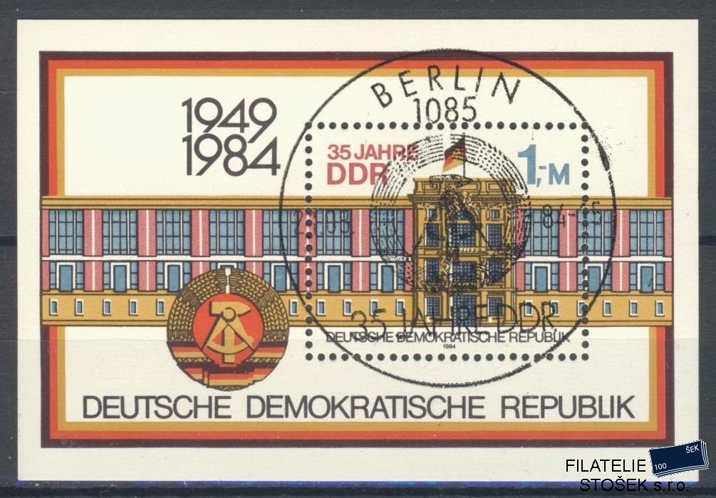 NDR známky Mi 2890 (Bl.77)