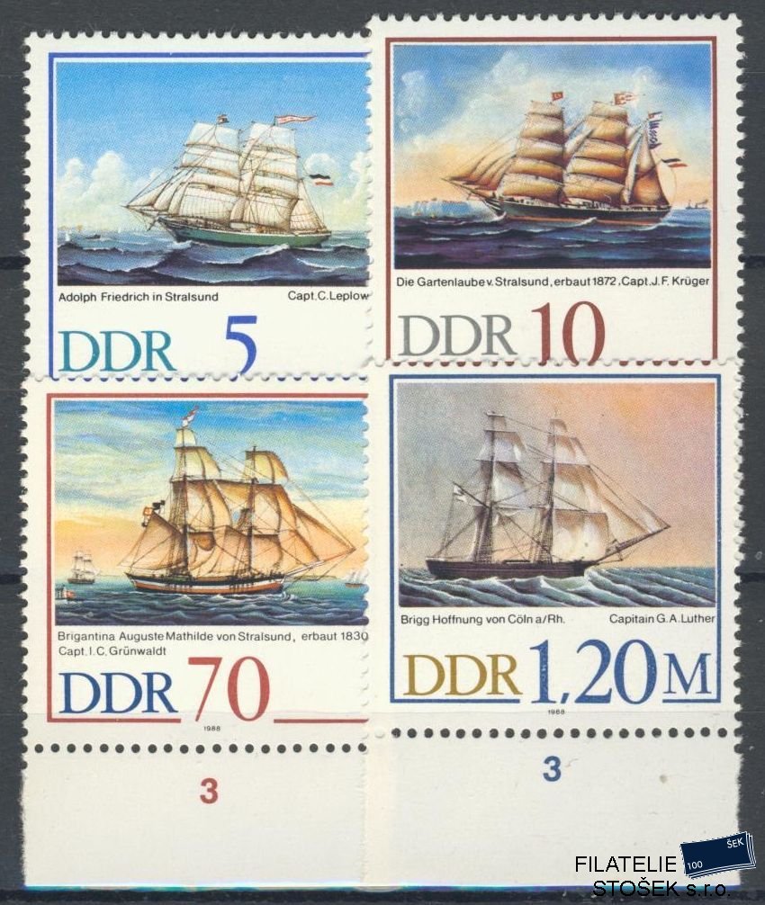 NDR známky Mi 3198-3201