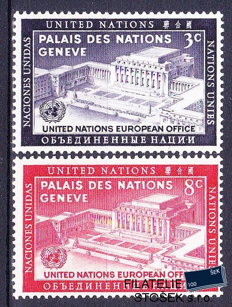 OSN USA známky Mi 0031-2