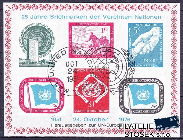OSN USA známky Mi 1 ex ZVL