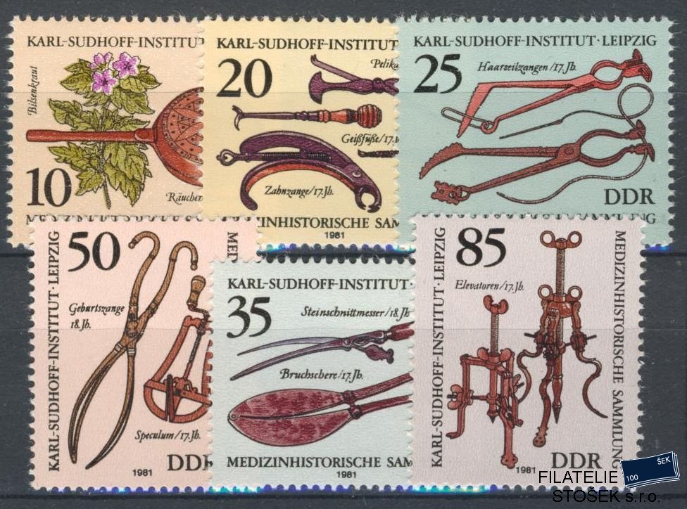 NDR známky Mi 2640-5