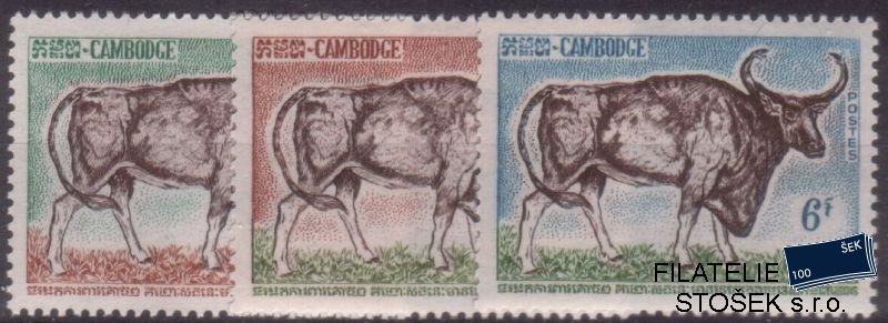 Cambodge známky Mi 0163-5