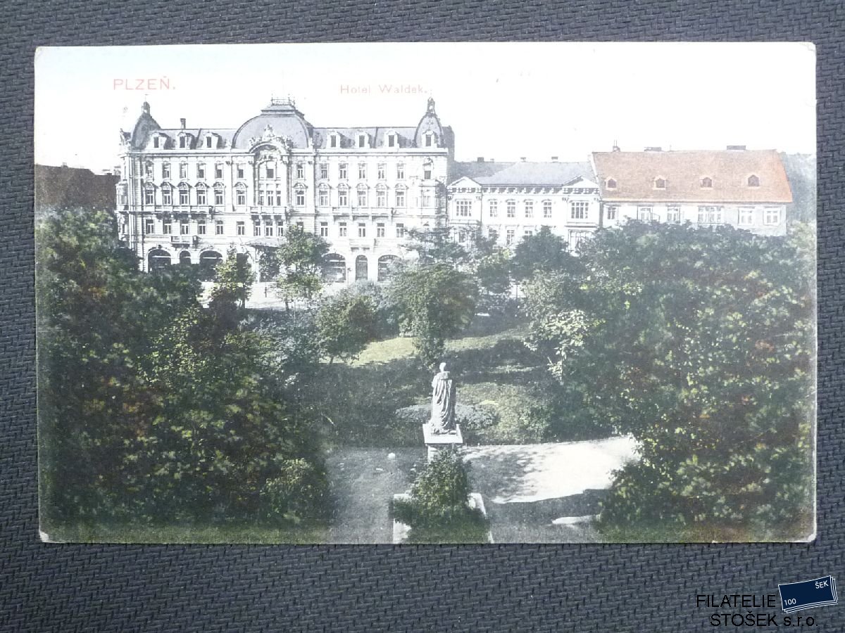 Pohlednice - Plzeň - Hotel Waldek