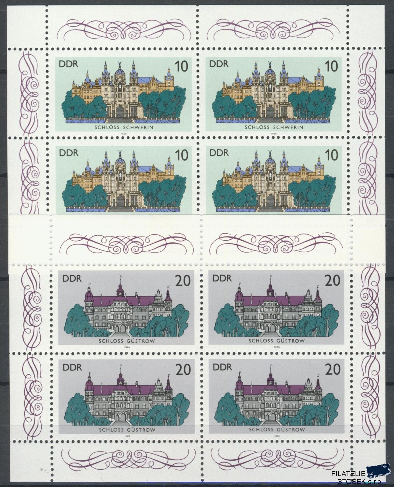 NDR známky Mi 3032-3 Klb.
