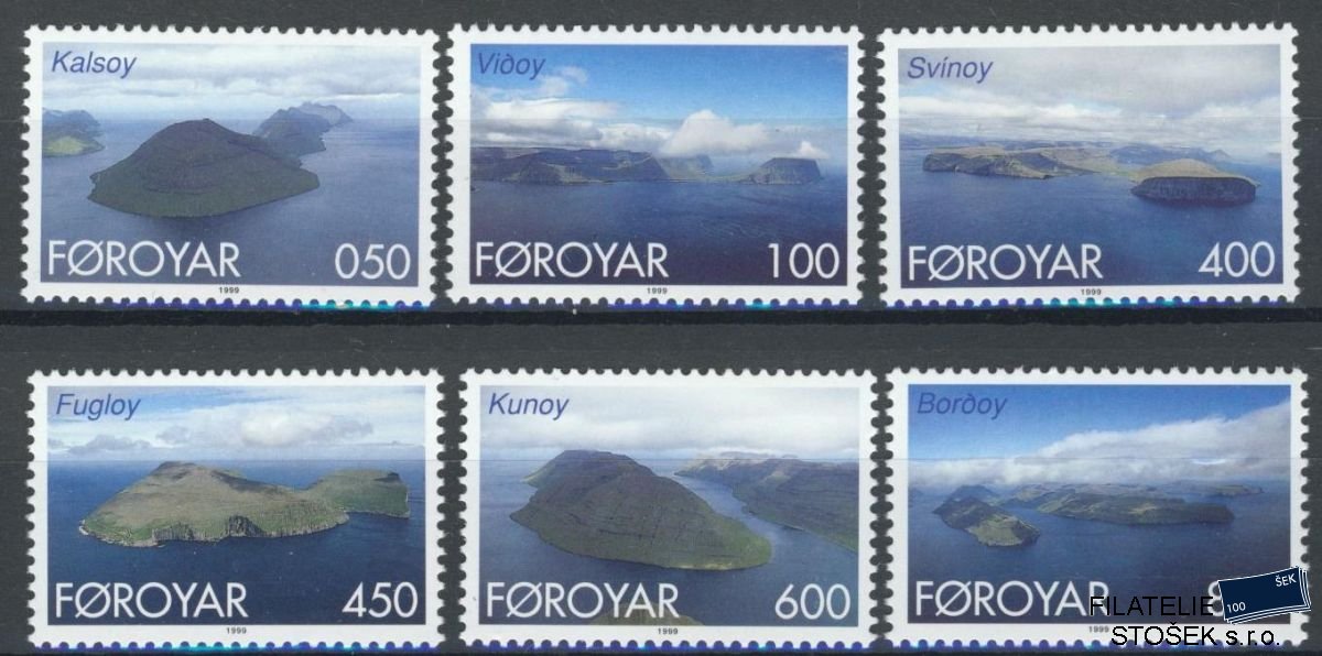Faerské ostrovy známky Mi 356-61