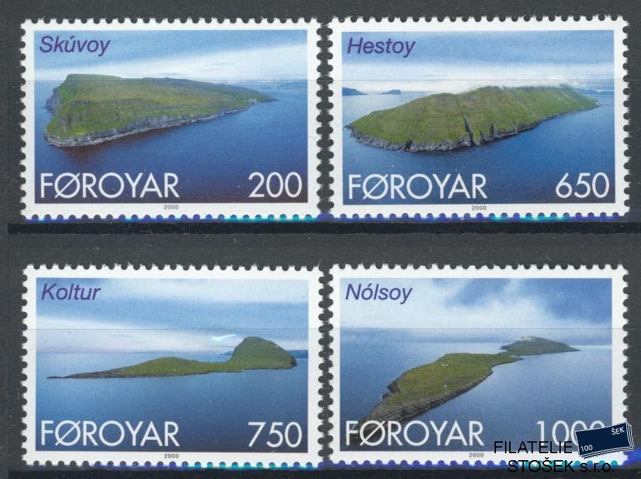 Faerské ostrovy známky Mi 381-4