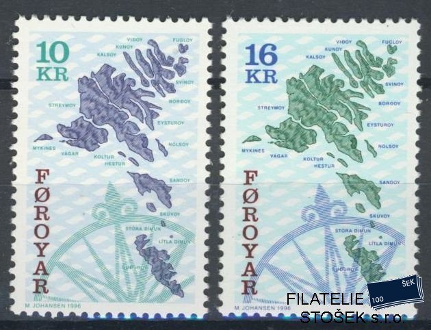 Faerské ostrovy známky Mi 303-4
