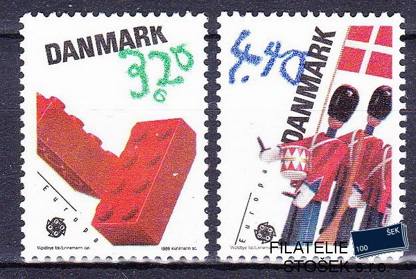 Dánsko známky Mi 0950-1