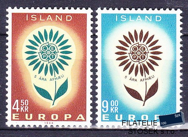Island známky Mi 0385-6