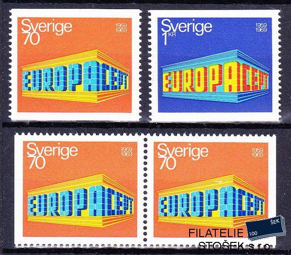 Švédsko známky Mi 0634-5